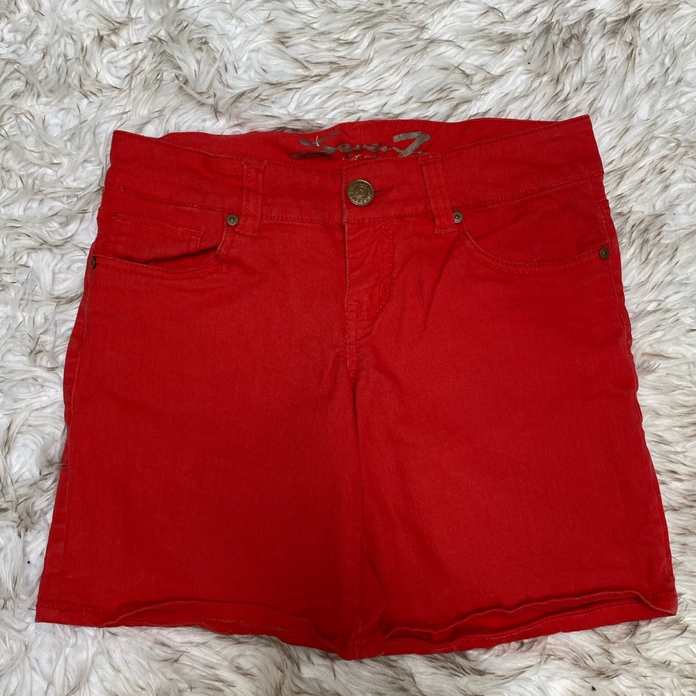 Red shorts